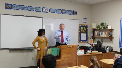 ?David Lowe Presents Choices Program at Area School Photo