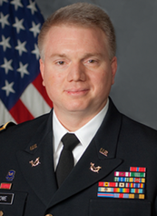 David Michael Lowe in dress uniform