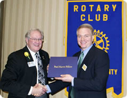 Picture Picture of Best Lawyers, David M. Lowe, St. Robert, Fort Leonard Wood, Missouri, Rotary Club Award